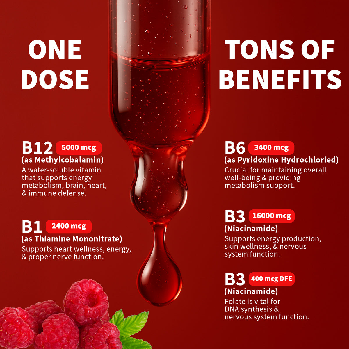 Nusava B12 Liquid Drops - Buy 1 Get 1 Free (2 Bottles)