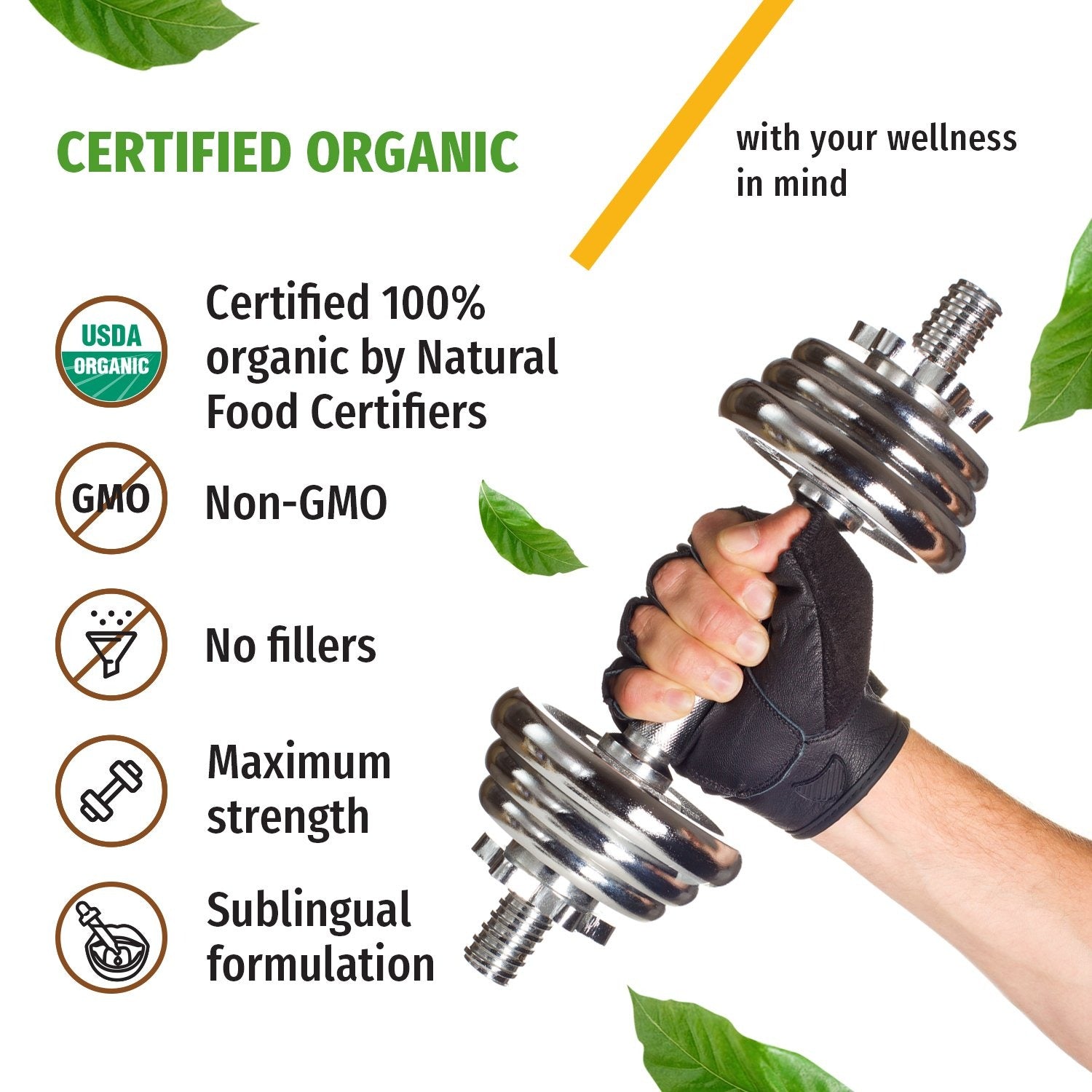 Organic Vitamin D3 K2 Drops - Unflavored